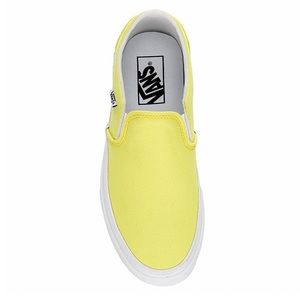 Vans Classic Slip Ons Asher Unisex Yellow